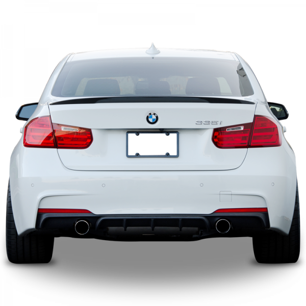 bmw-f30-arka-tampon-difüzörü-siyah